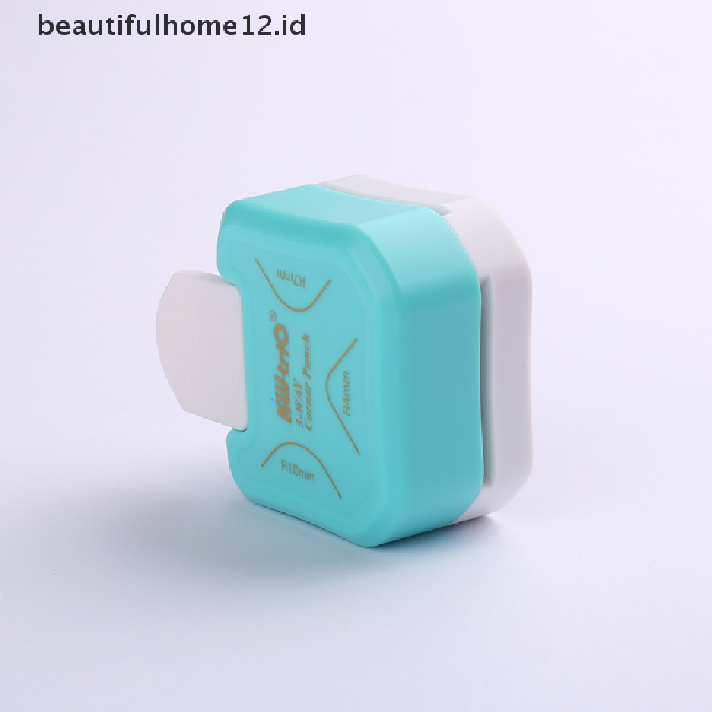 【beautifulhome12.id】 3-in-1 Mini corner trimmer Corner Rounder Punch Round Corner Trimmer Cutter .