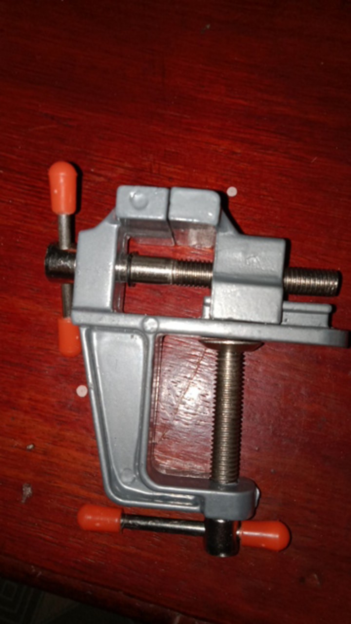 Mini Bench Vice Tool Clamp Meja Catok Kerajinan Seni Perhiasan Table