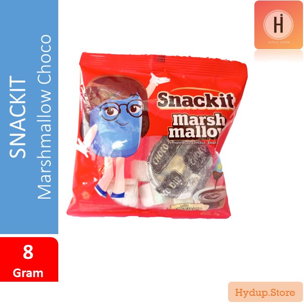 

Snackit | Snack it Marshmallow Red Choco Permen Lembut 8 Gram