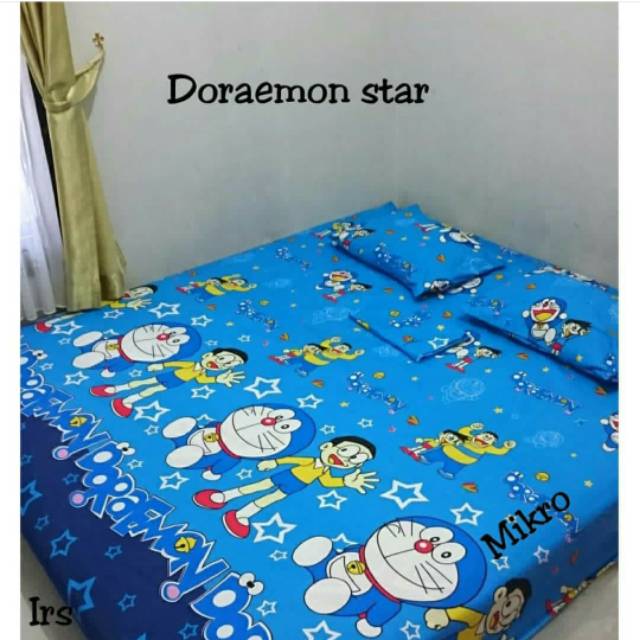 Sprei homemade motif Doraemon UK. 160