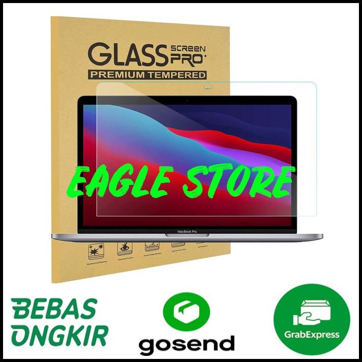 Tempered Glass Layar Macbook New Air 13" Pro 13" M1 Pro 15" Anti Gores