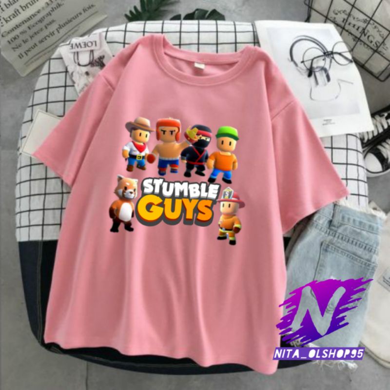 stumble guys kaos anak stumble guys baju kaos anak dan dewasa