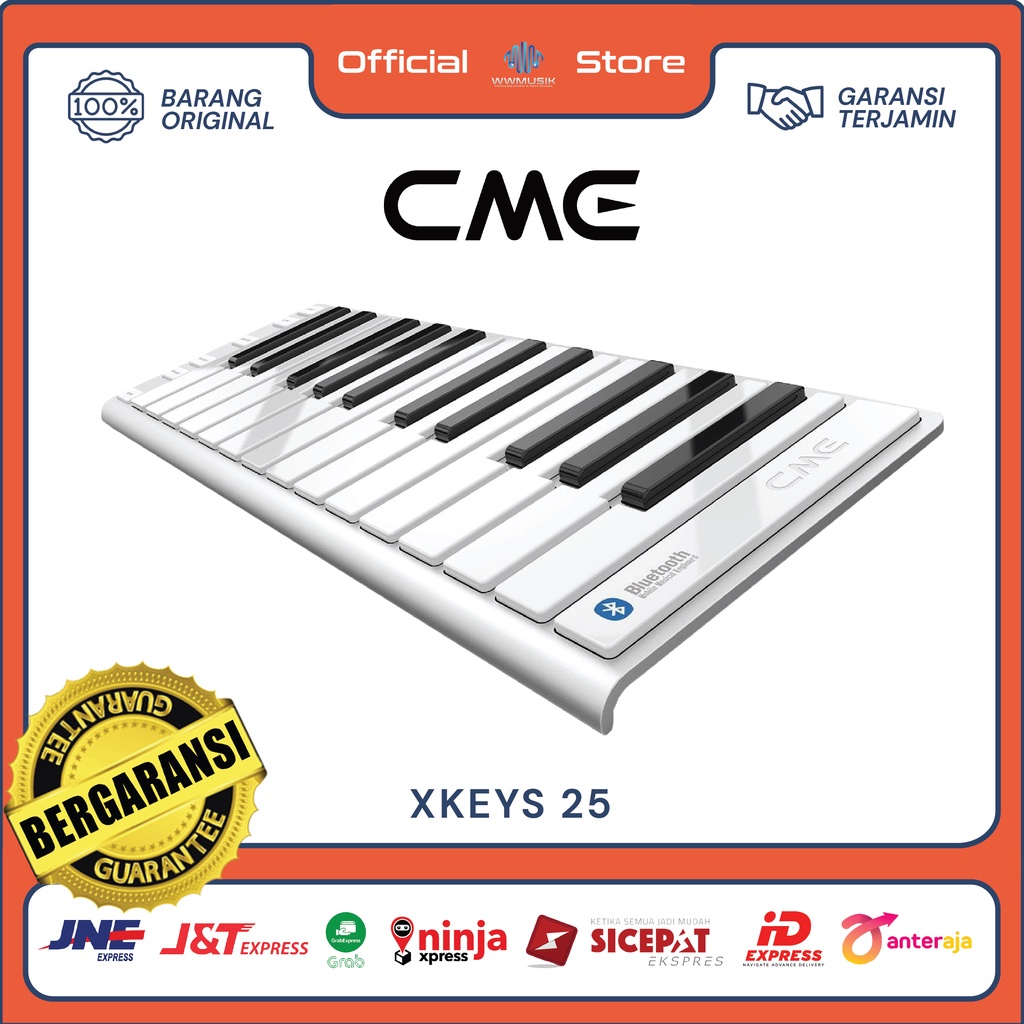 Keyboard Controller CME XKeys 25 USB MIDI Recording Producing Studio High Quality Harga Murah Terjan
