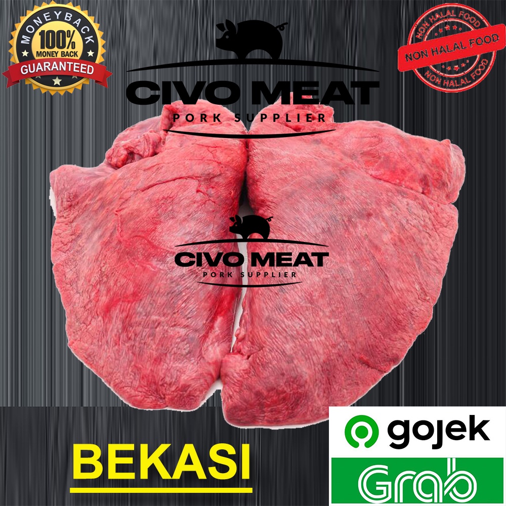 

Paru Babi / Pork Lung segar or frozen kualitas bagus - 1 pcs