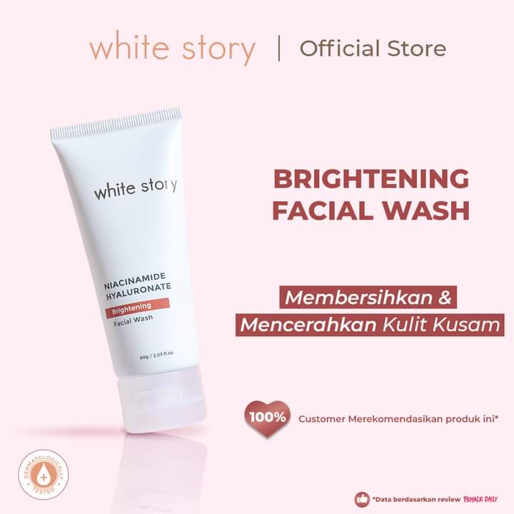 White Story Brightening &amp; Serum Paket Perawatan Wajah Brightening