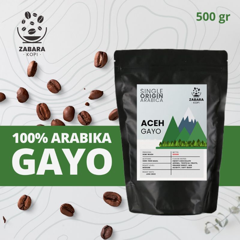 

KOPI GAYO ARABIKA 500 GRAM ARABICA GAYO