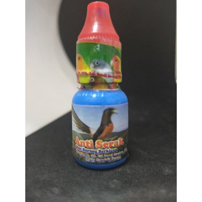 ANTI SERAK OBAT BURUNG Dr.Drh Edi