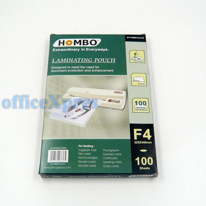 

✨ BISA COD✨ Laminating Film Ukuran F4 Hombo