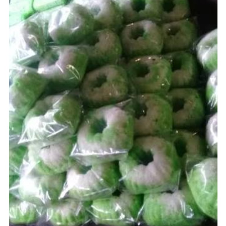 

Kue putri ayu - Pandan