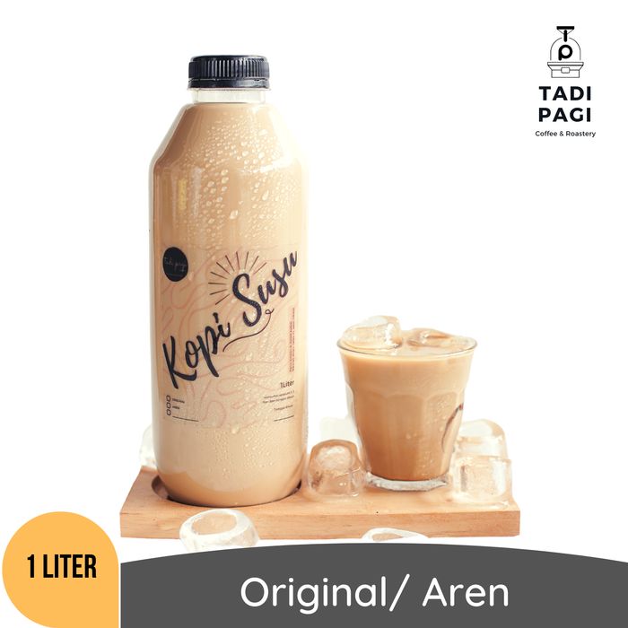 

MURAH Es Kopi Susu Aren 1 Liter GRAB/ GOJEK Only Signature Tadi Pagi