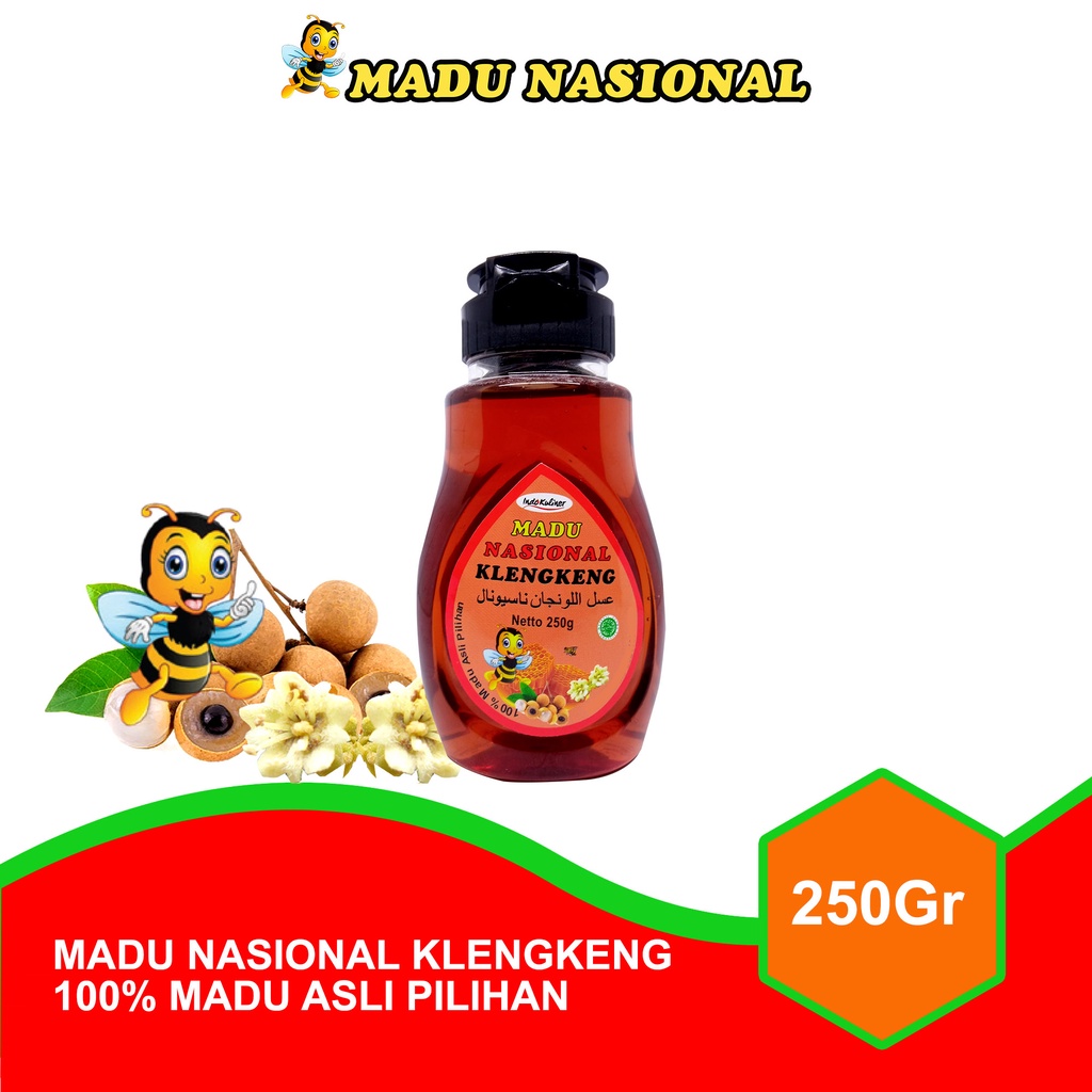 

Madu Nasional Klengkeng Kelengkeng 250gr