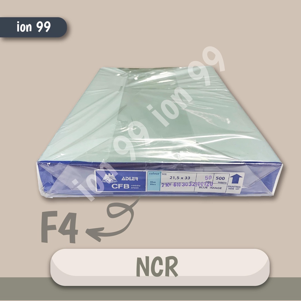 

Kertas NCR Middle Biru F4 - Continuous Paper