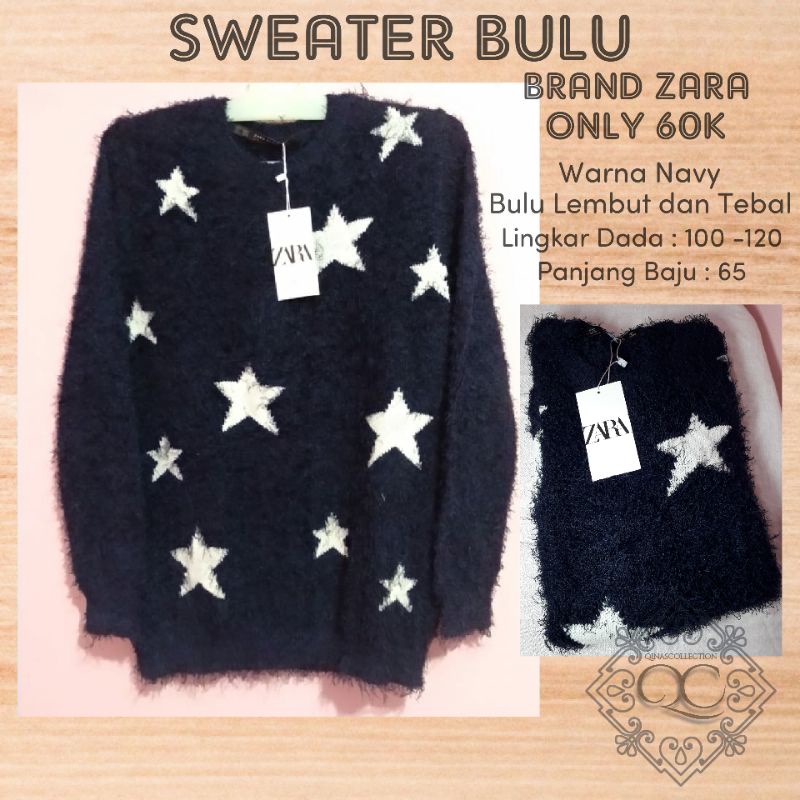 Sweater Bulu Zara