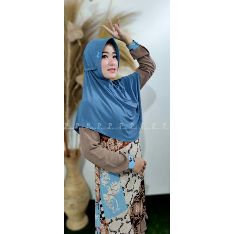 Ayesia XL jumbo hijab LinaLivia ORI bisa COD