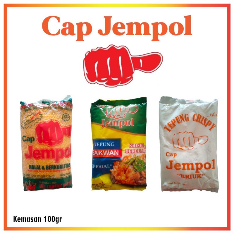 

[2bks x 100gr] Tepung Crispy Kriuk Serbaguna , Tepung Bakwan (Ote2) , Beras / Nasi Jagung Cap Jempol