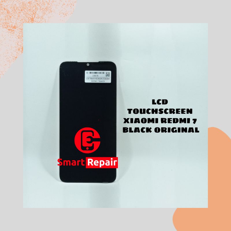 LCD TS XIAOMI REDMI 7 BLACK ORIGINAL