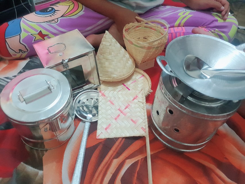 Mainan Masak Masakan (paket B) Mainan Anak Perempuan Mainan Alat Dapur Alat Masak Tradisional 10 Pcs