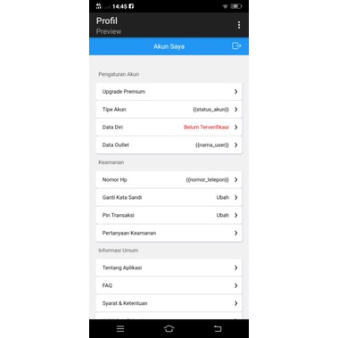 Script bukaolshop html profil atau akun sourcode