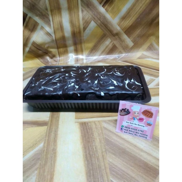 

Brownies panggang coklat marmer yang bikin nagih