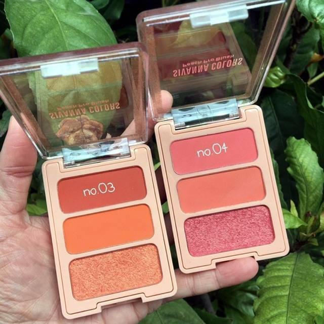 SIVANNA COLORS Peach Pro Blush In The Peach #HF6030 Thailand / Blushon Blush On / Pigmented