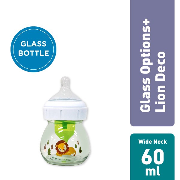 BOSU269 BOTOL SUSU DR BROWNS KACA GLASS BOTTLE WIDENECK OPTION PLUS 60 ML