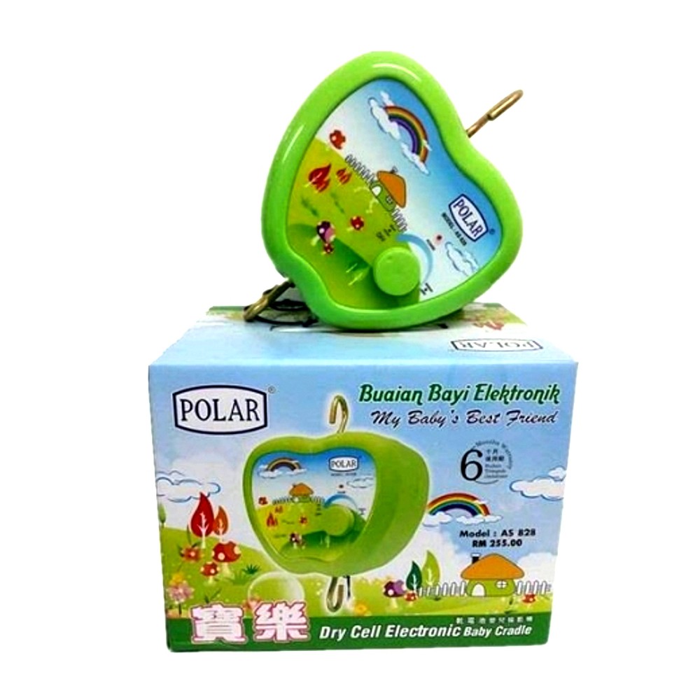 Ayunan Bayi Listrik Otomatis Polar model Apple Basic