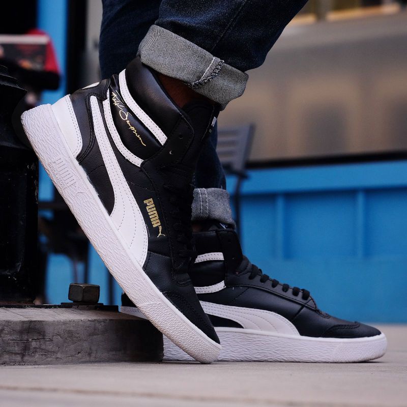 Puma Ralph Sampson Mid &quot;Black White&quot;