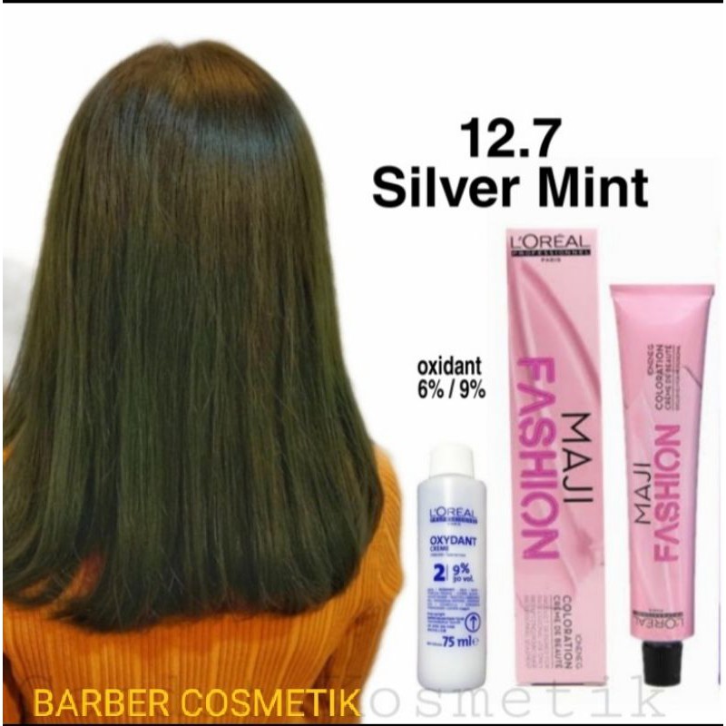 cat rambut loreal majilift maji fashion 12.7 + oxidant