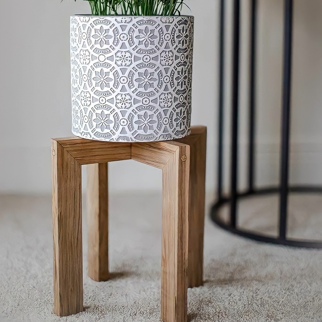 STAND PLANTER | STANDING POT KAYU | TEMPAT TANAMAN