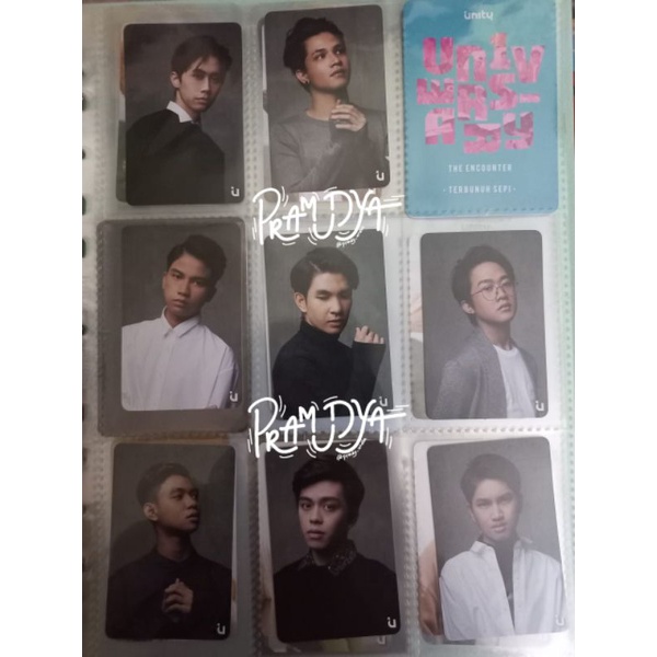PHOTOCARD SET UN1TY TERBUNUH SEPI (PC UN1VERSARY : THE ENCOUNTER)