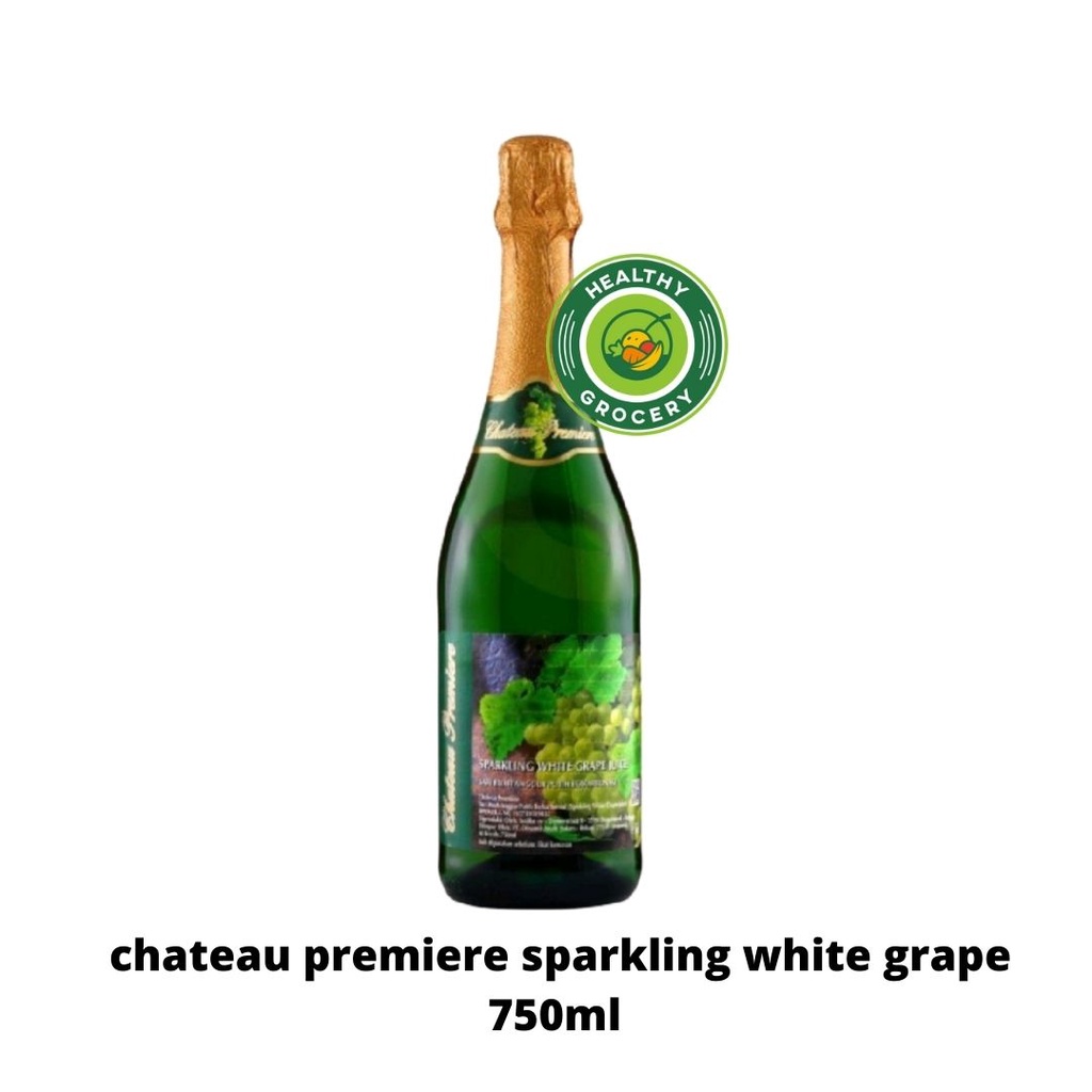 Chateau Premiere Sparkling Red / White  Grape Juice Drink 750ml