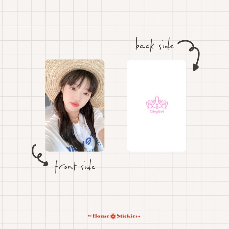 Oh My Girl Unofficial Photocard (Gf Selca Edition)