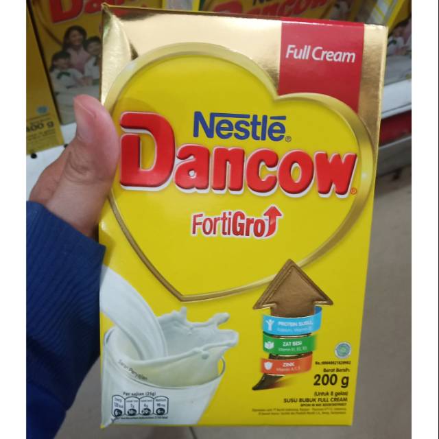 

195GR NESTLE Dancow fortigro full cream / susu bubuk