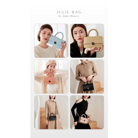 JULIE BAG JIMS HONEY ORI TAS SELEMPANG WANITA IMPOR FASHION CEWEK KOREA SLING HAND BAG JINJING MURAH