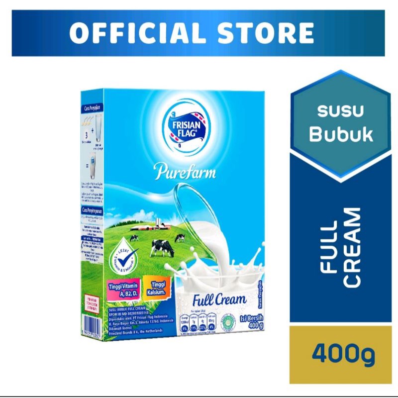 

FRISIAN FLAG FULL CREAM 400 GRAM
