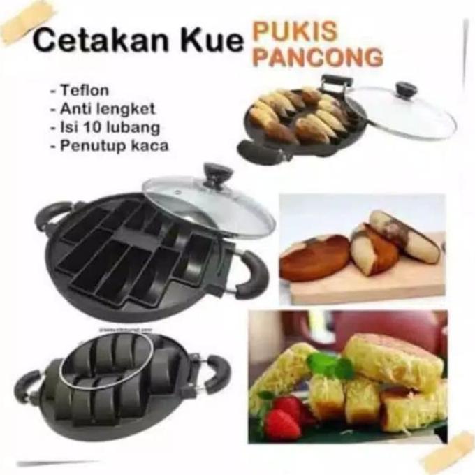 

Loyang cetakan pukis/pancong Happy Call + tutup kaca