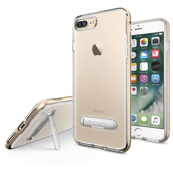 Spigen IPhone 7 Plus Case Crystal Hybrid - Champagne Gold