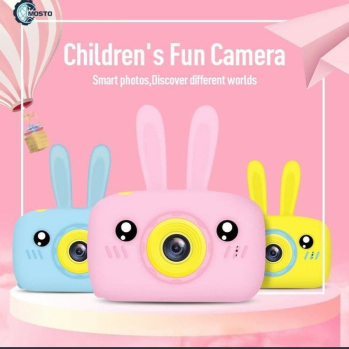 Kids Camera 12 px Full HD Kamera Mini Anak candycam