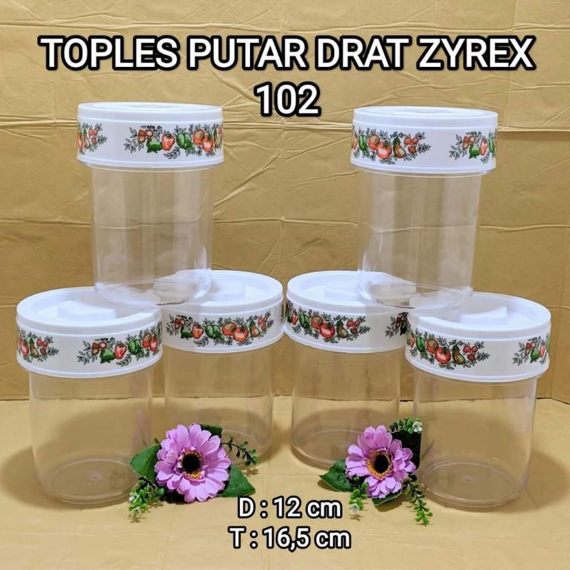toples kue kering drat wita pyrex 102 size M zyrex lebaran idul fitei dyrex toples natal dam imlek r
