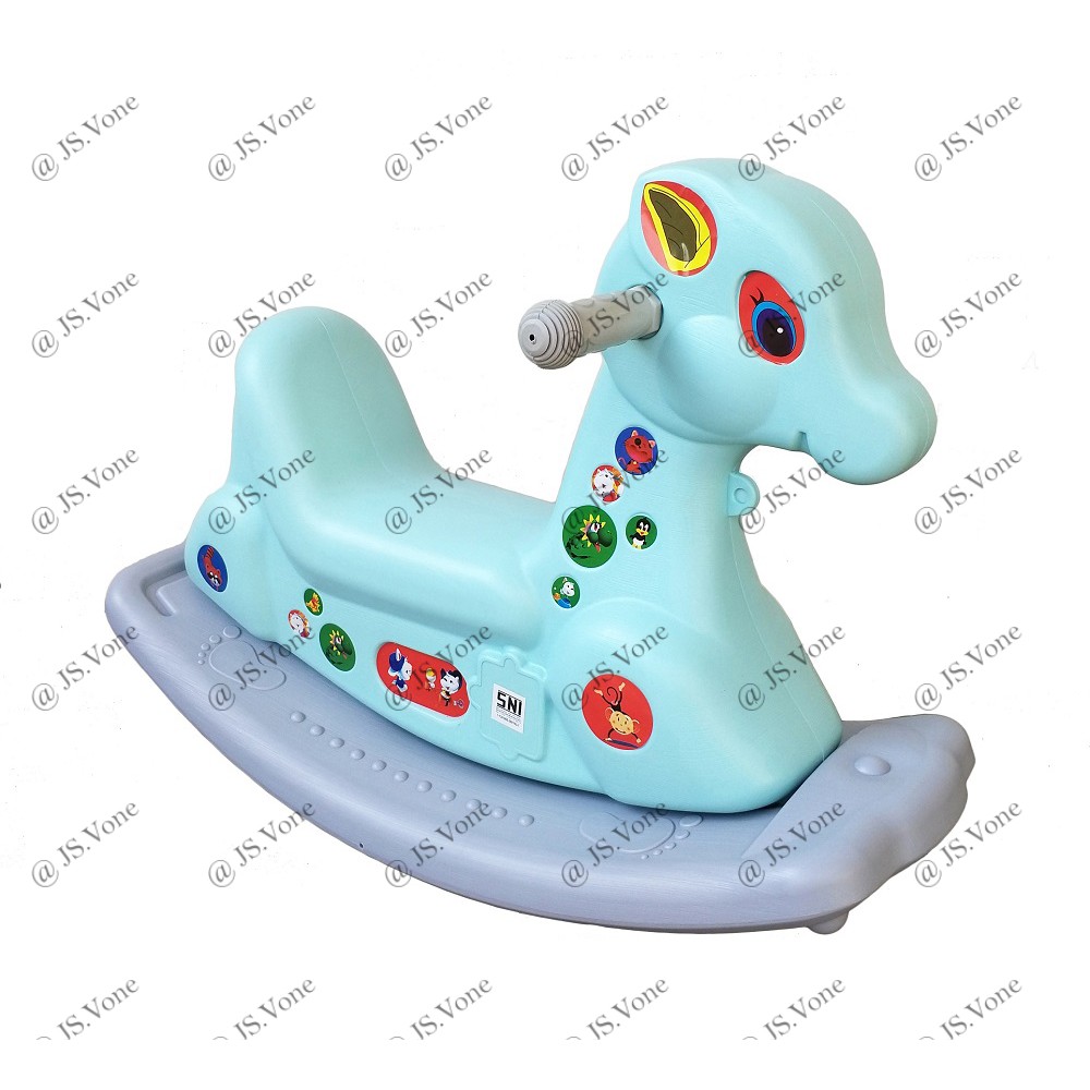 Kuda kudaan / Jungkat Jungkit / Ayunan Plastik - Rocking Horse Mainan Anak