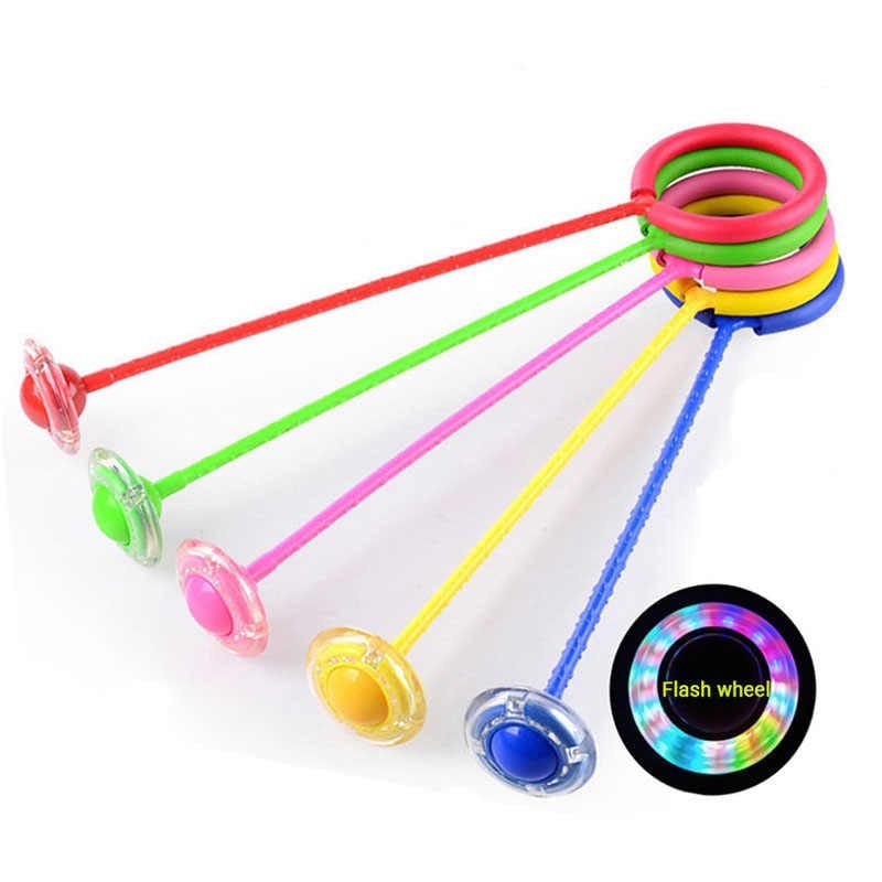 Mainan Anak Perempuan Laki laki Hula Hoop Kaki /  hulahup kaki lampu jumpall