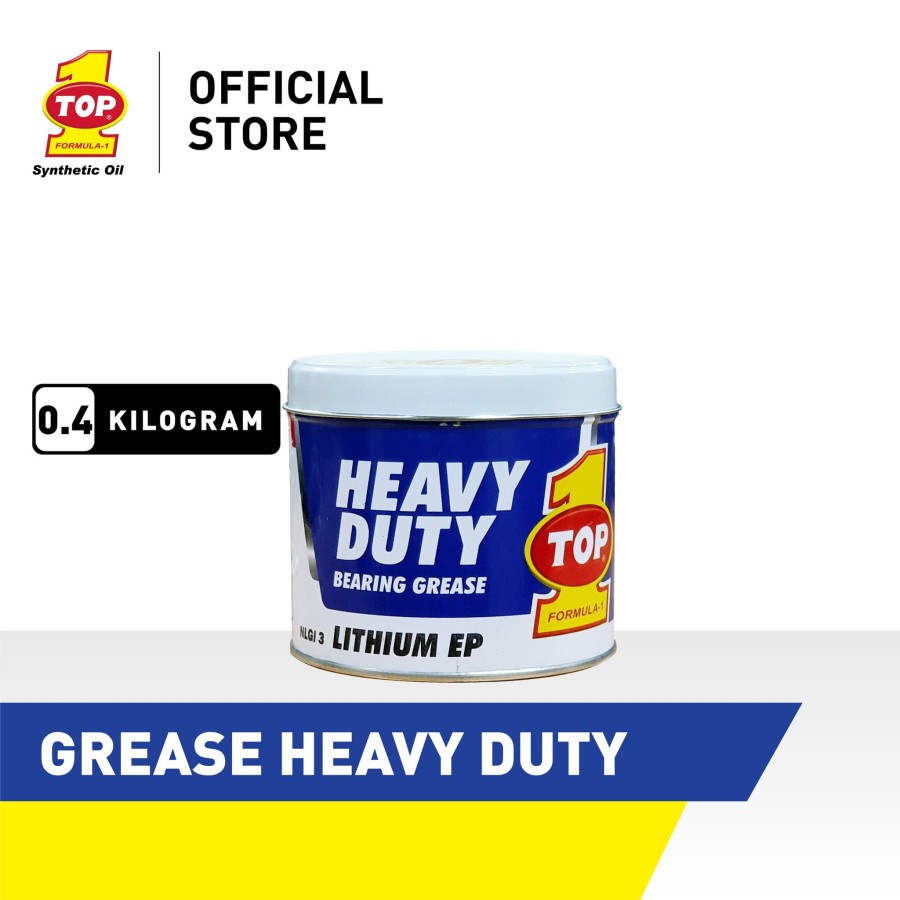 CHASSIS GREASE GEMUK STEMPET PELUMAS TOP 1 HEAVY DUTY LITHIUM EP 450 G