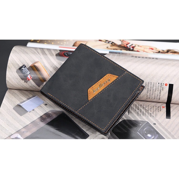 BAELLERRY DR039 Dompet Pria Bahan Kulit PU Leather Premium WATCHKITE WKOS