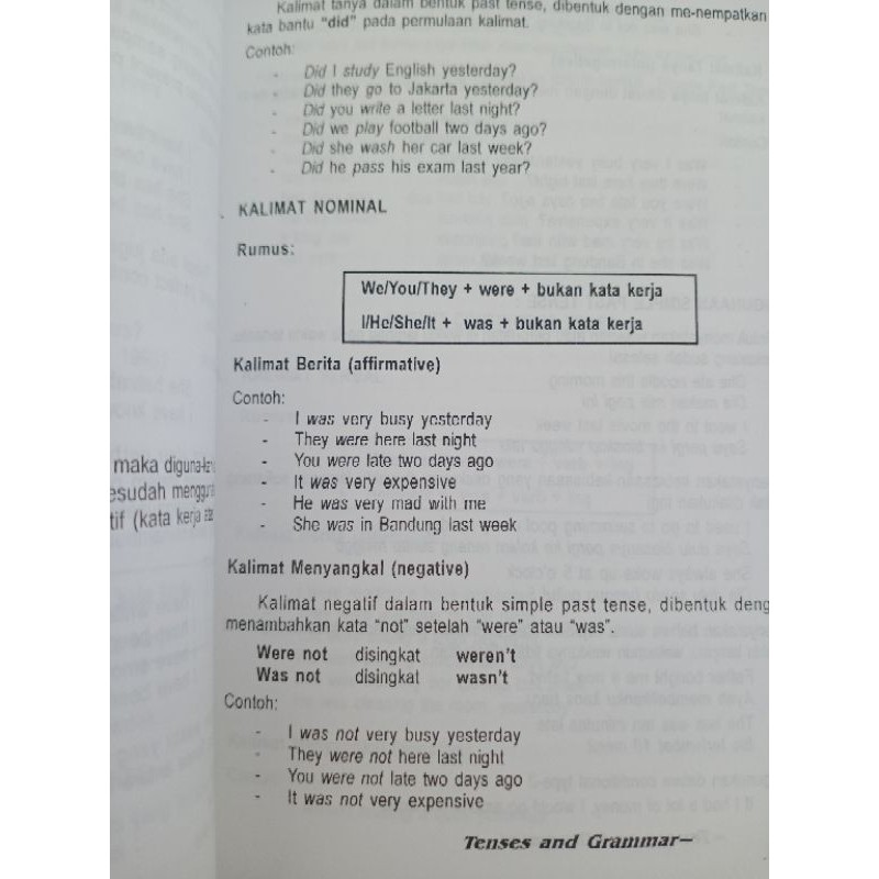Buku Cara Cepat Menguasai Tenses dan Grammar Praktis dan Sistematis - Serba Jaya-3