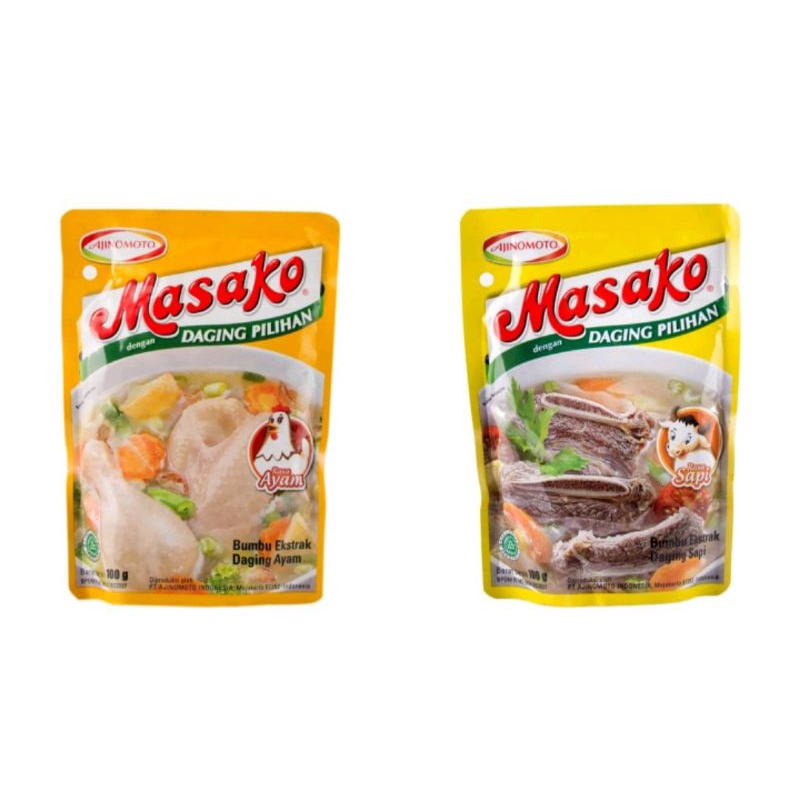 

Masako Penyedap Rasa Ayam dan Sapi 100gr