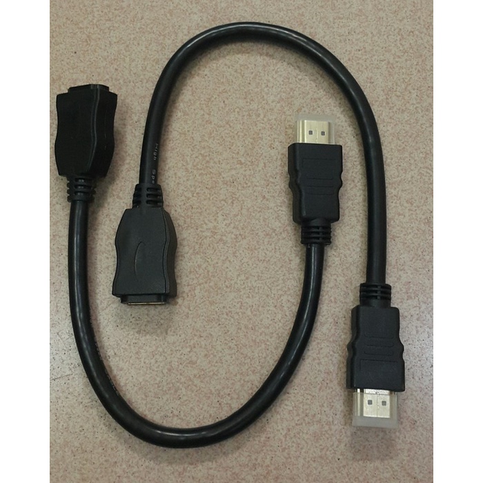 KABEL HDMI EXTENSION 30CM MALE TO FEMALE