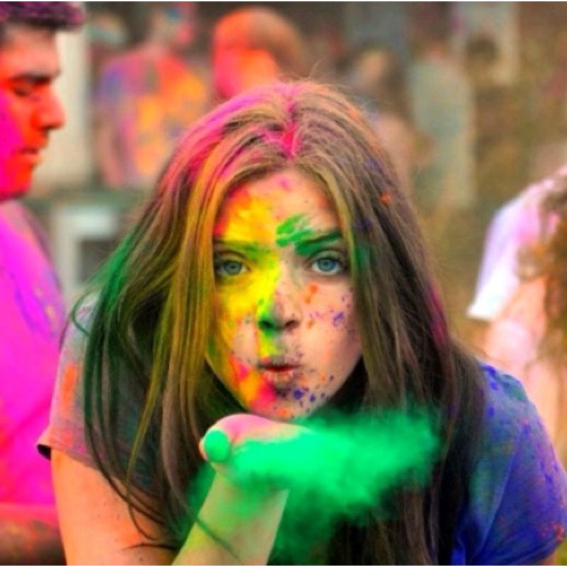 Holy Powder / Holi Powder Tepung warna Bubuk warna Serbuk Warna Color run HOLLY POWDER
