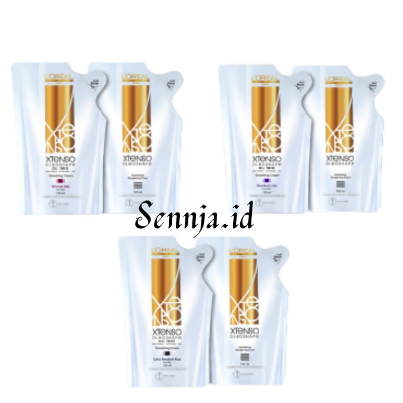 Loreal Smoothing Xtenso Mini 125ml Loreal extenso mini pelurus rambut 125ml