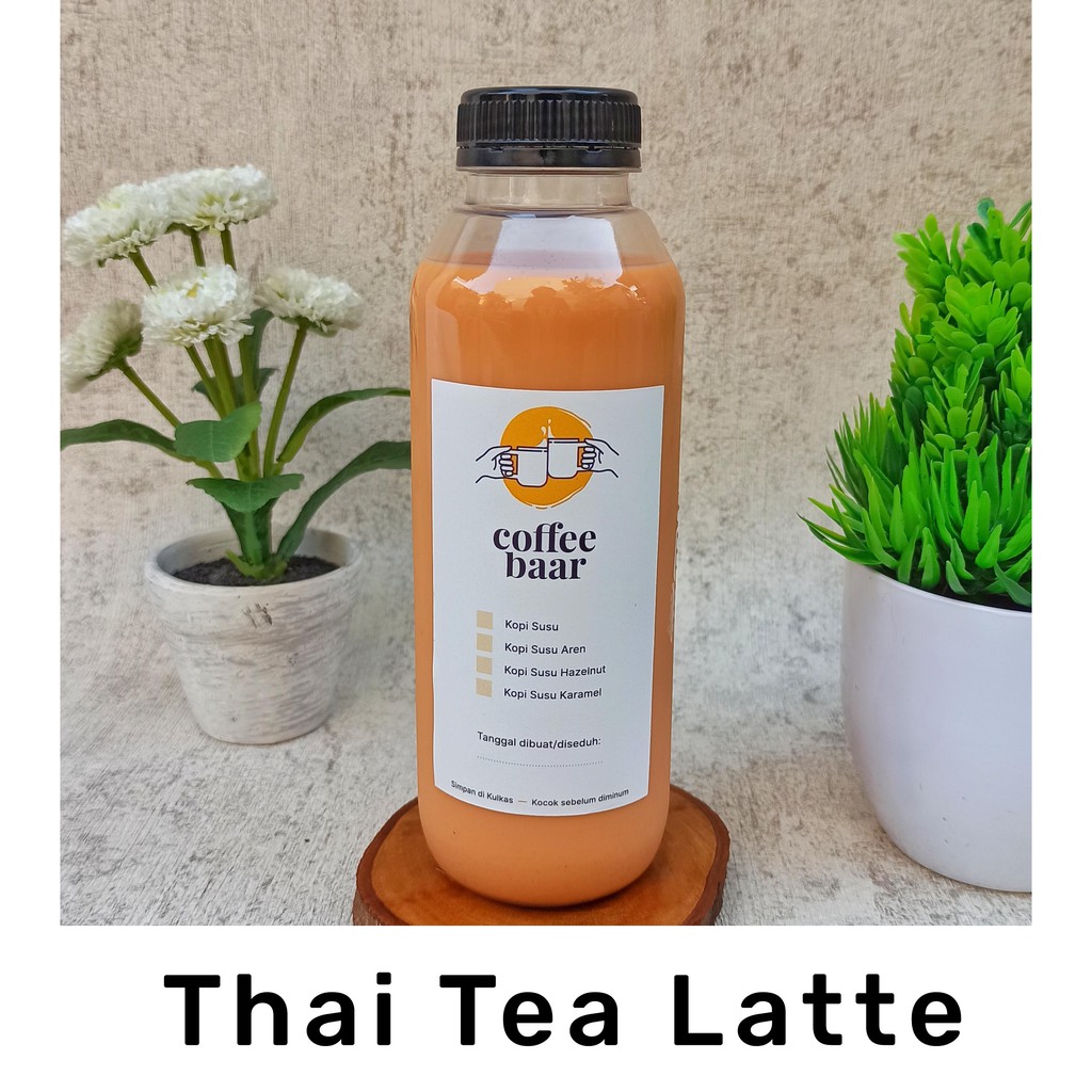 

THAI TEA LATTE 1 Liter 1L by Coffee Baar