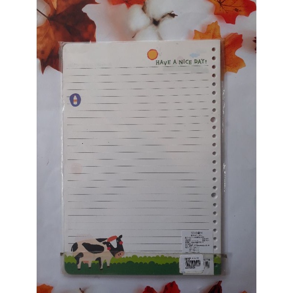 

Season Loose Leaf LL182625 Kertas File isi Binder Ukuran B5